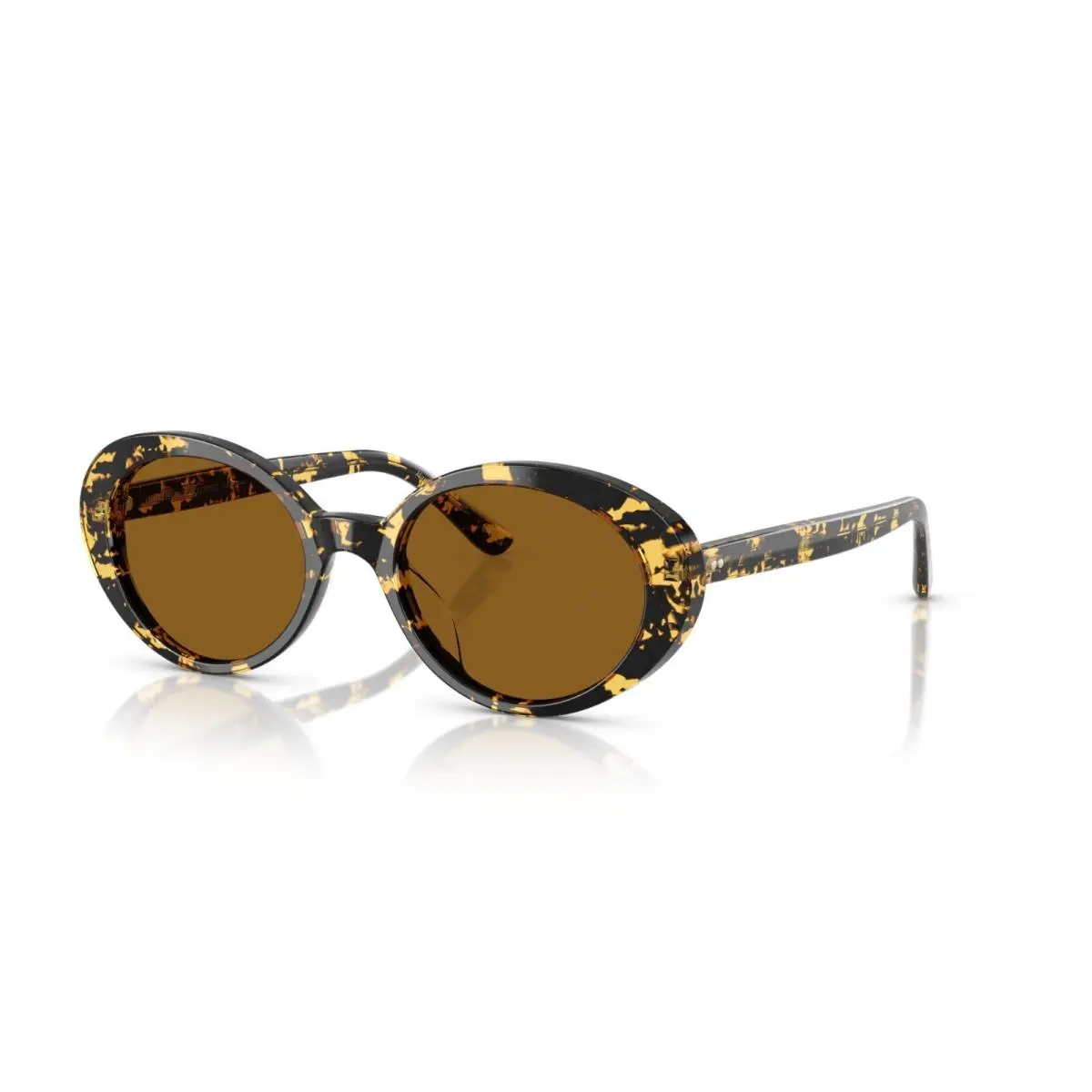 Lumar OV 5565SU Tokyo Tortoise/true Brown 1778/53 Sunglasses by Oliver Peoples