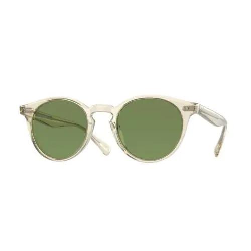 Oliver Peoples 0OV5459SU Romare Sun 1692O9 Pale Citrine/jade 50mm Sunglasses
