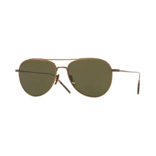 Oliver Peoples 0OV 1276ST TK-3 528452 Antique Gold Unisex Sunglasses