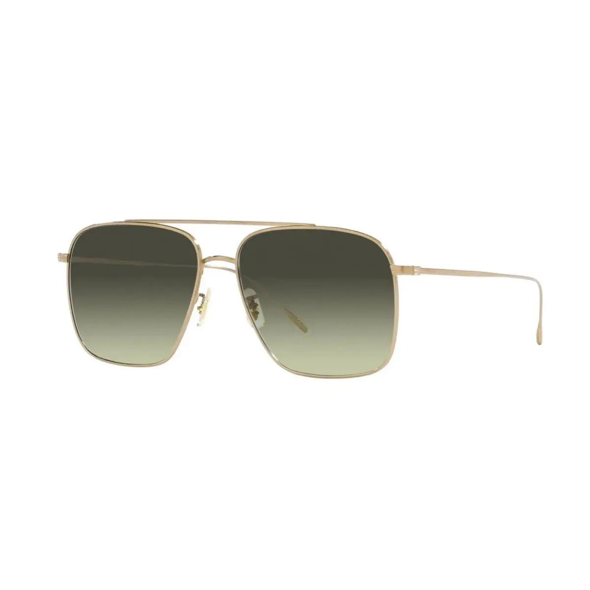 Oliver Peoples Dresner OV 1320ST Gold/G-15 Green Shaded 5292/BH Sunglasses - Frame: Gold, Lens: G-15 Green Shaded