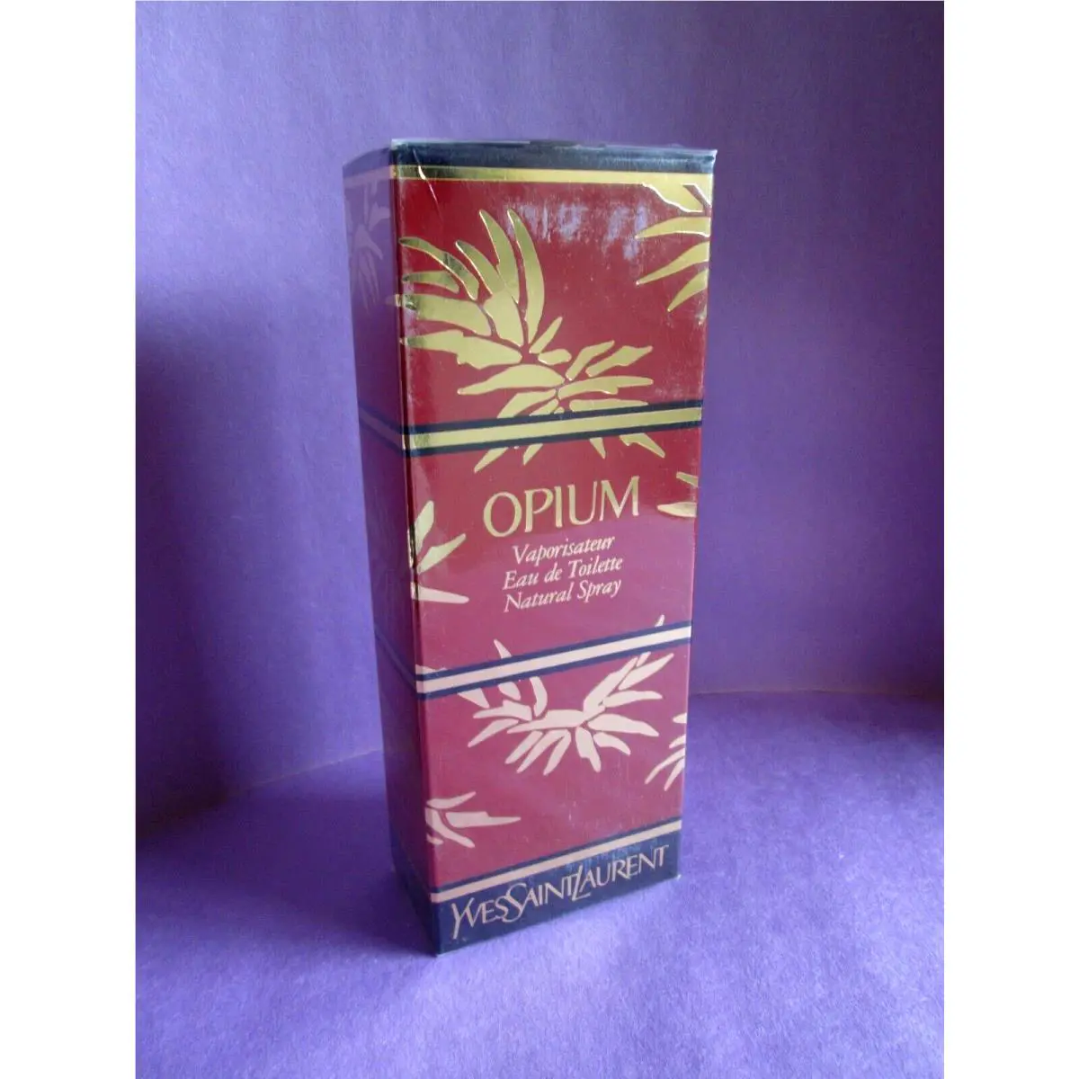 Opium Eau de Toilette Spray 1.6 oz 50 ml Vintage Ysl Box Sanofi by Yves Saint Laurent