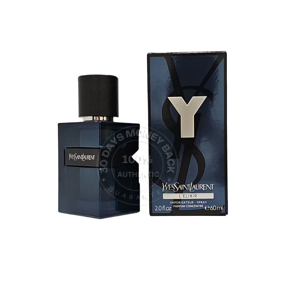 Yves Saint Laurent Y Elixir 2 Oz Parfum — Intense Masculine Scent