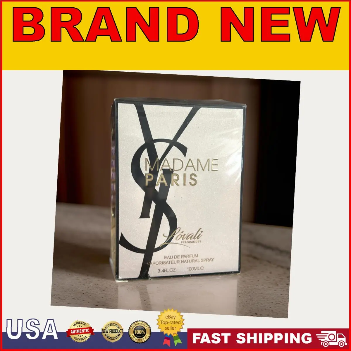 Madame Paris Lovali Edp Perfume 3.4 oz 100ml by Yves Saint Laurent