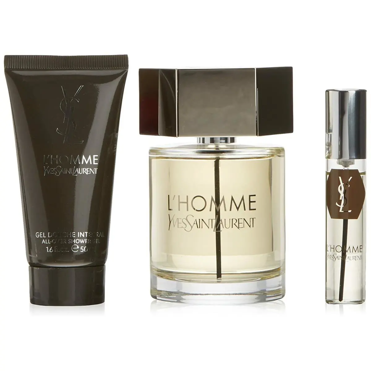 L`homme By  Gift Set 3 Piece Gift Set For Men by Yves Saint Laurent