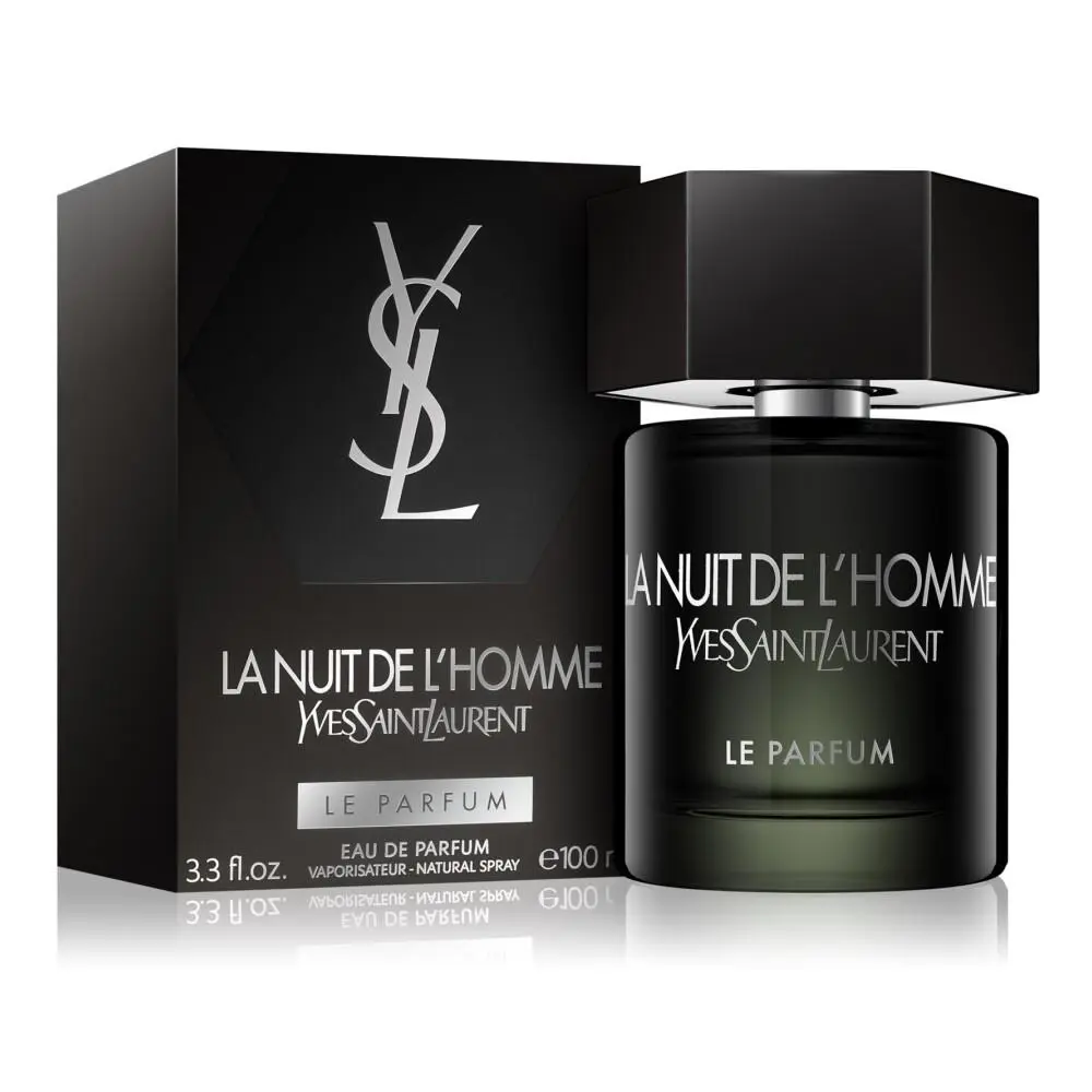 Yves Saint Laurent La Nuit De L`homme Eau DE Parfum by Ysl For Men Edp 3.3 FL OZ / 100 ML Spray