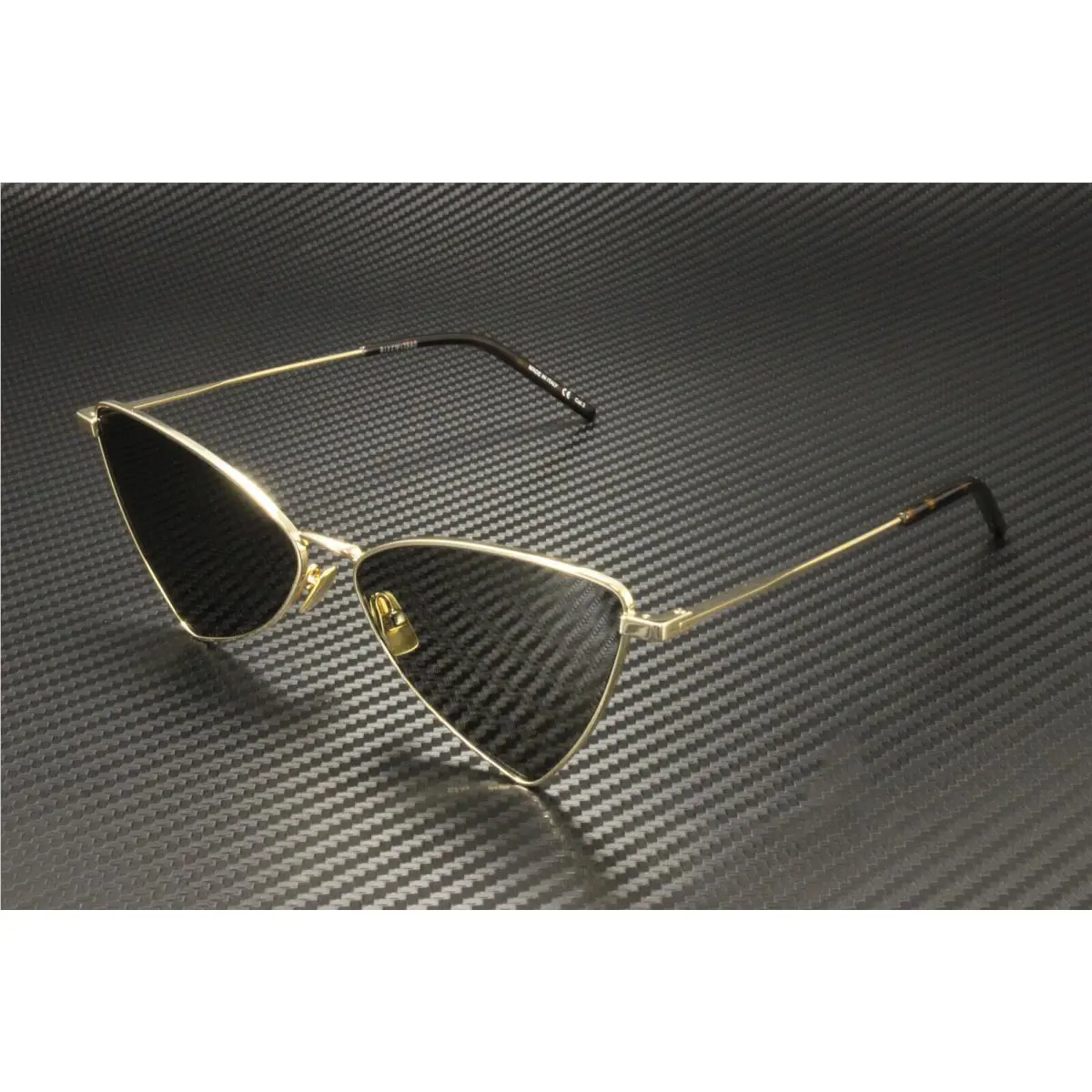 Saint Laurent SL 303 Jerry 004 Gold Square Oval Unisex 58 mm Sunglasses by Yves Saint Laurent