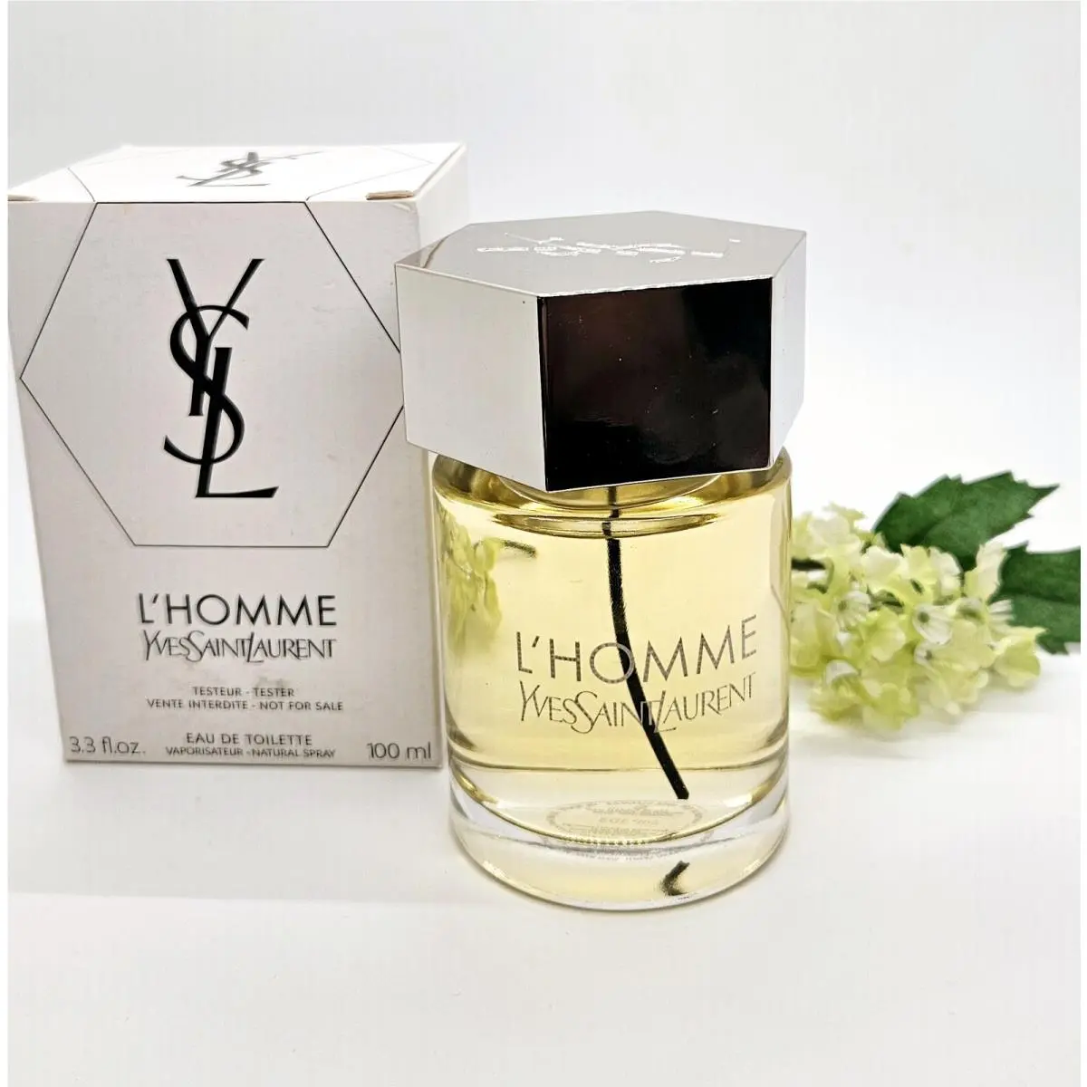 Ysl  L`homme Edt Spray 3.3 oz For Men Edt Old Formula 2017 by Yves Saint Laurent