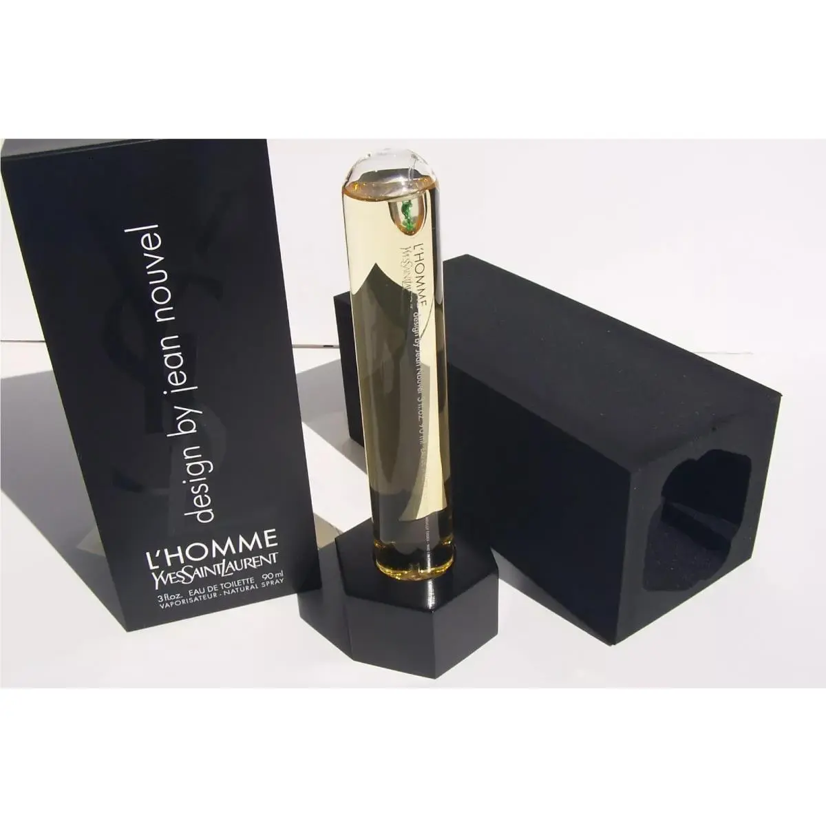 Yves Saint Laurent Ysl L`homme Jean Nouvel Limited Edition Edt For Men 3 Oz Pack
