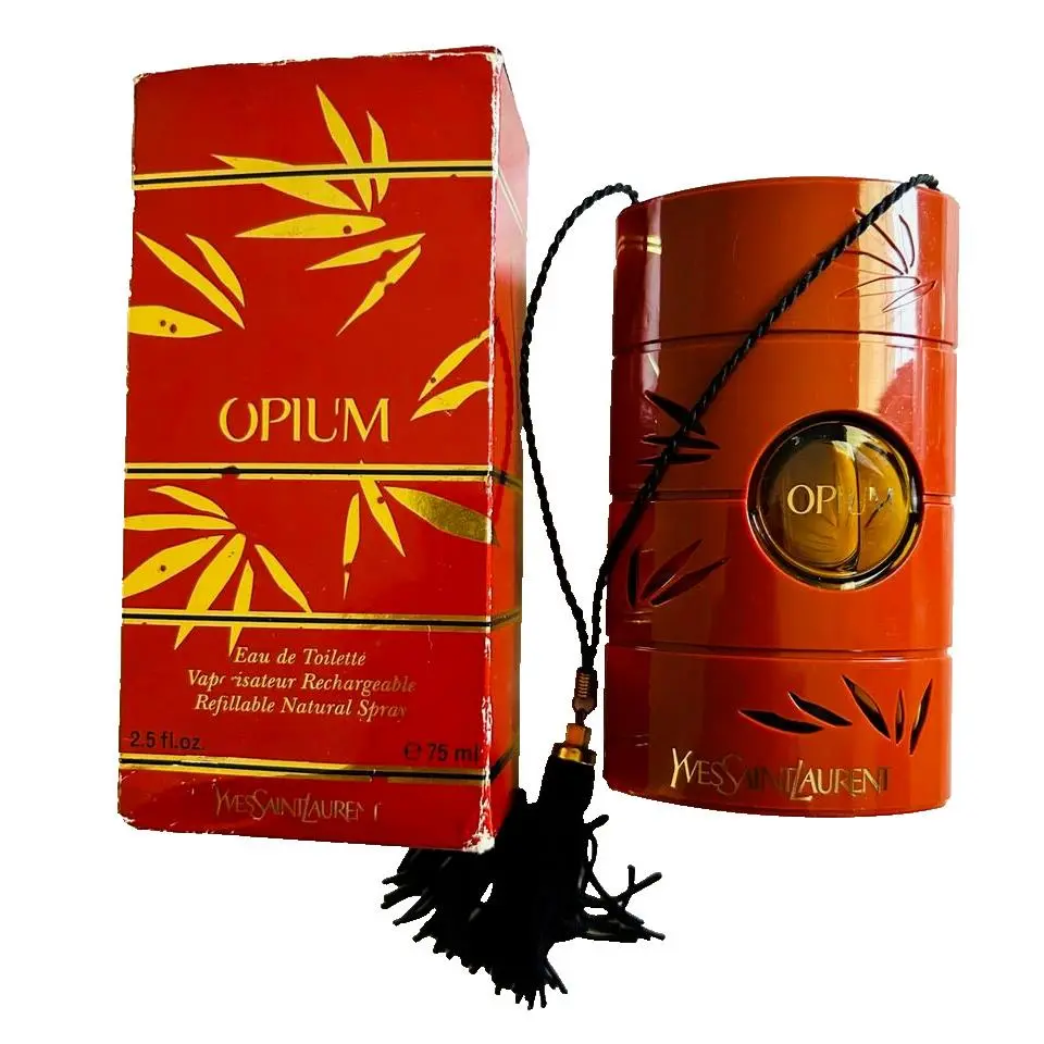Vintage Opium For Women By Yves Saint Laurent 2.5 Fl. Oz. Refillable Edt Spray