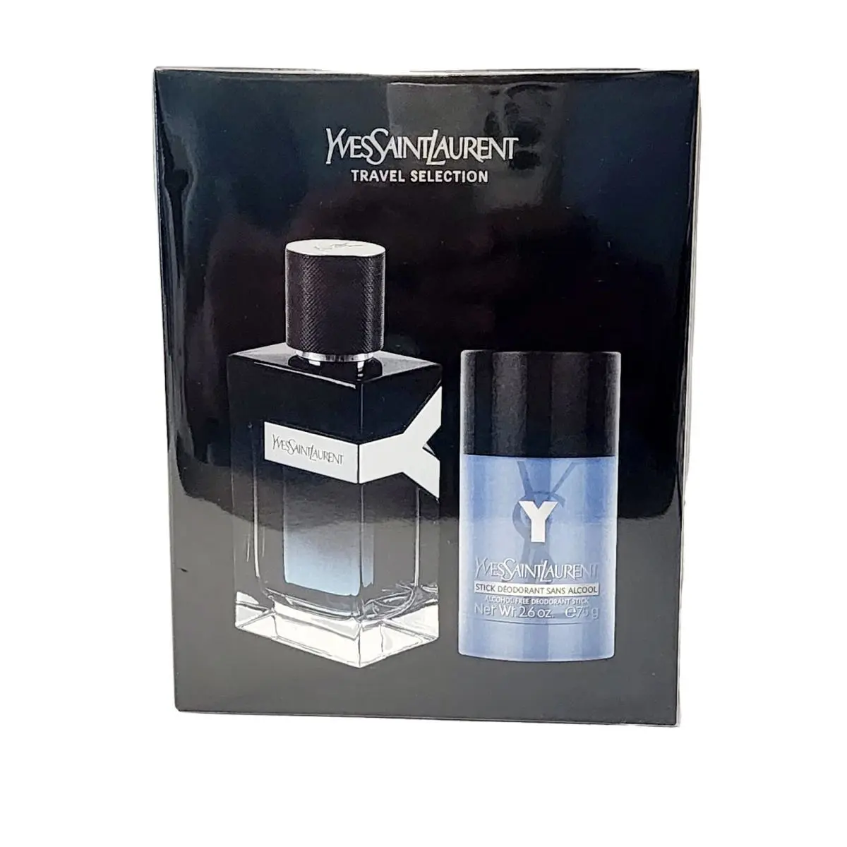 Y BY Yves Saint Laurent 2PC Gift Set 3.4OZ Edp Spray + 2.6OZ Deodorant Stick