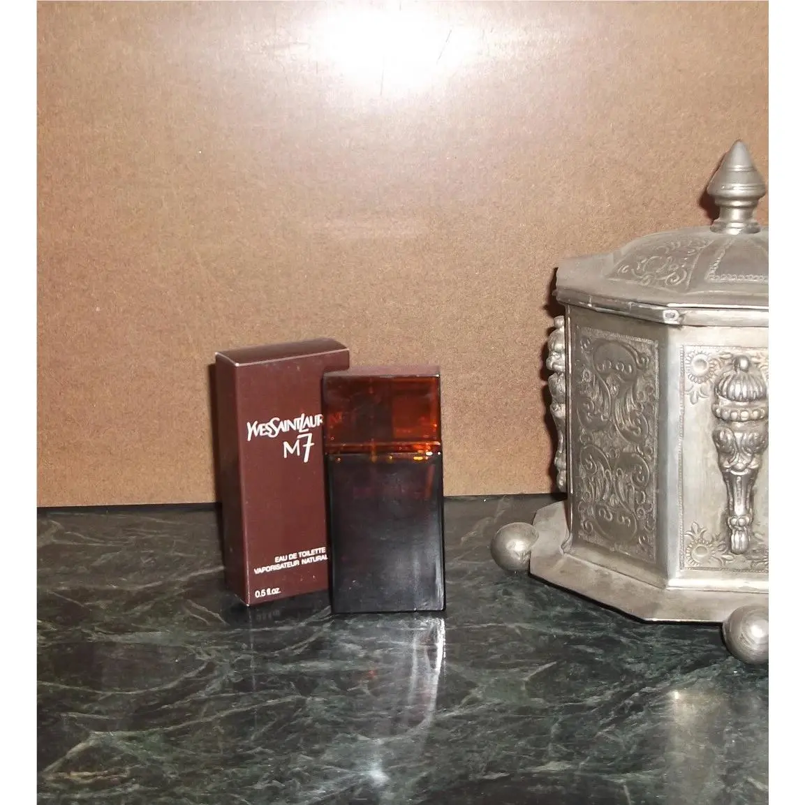 Yves Saint Laurent M7 Travel Size Edt Men 15 ml 0.5 oz Vintage Rare