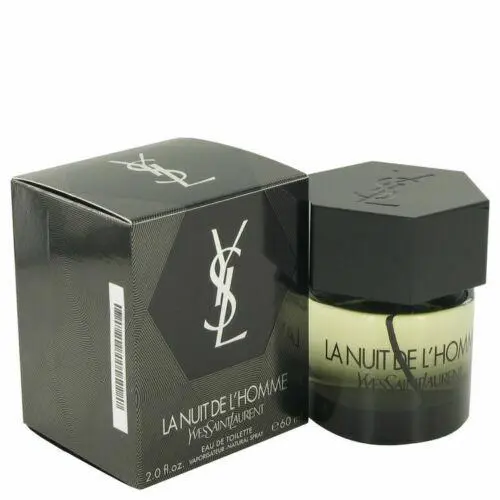 Yves Saint Laurent La Nuit De L`homme Eau de Toilette 2oz 60ml C16049/1
