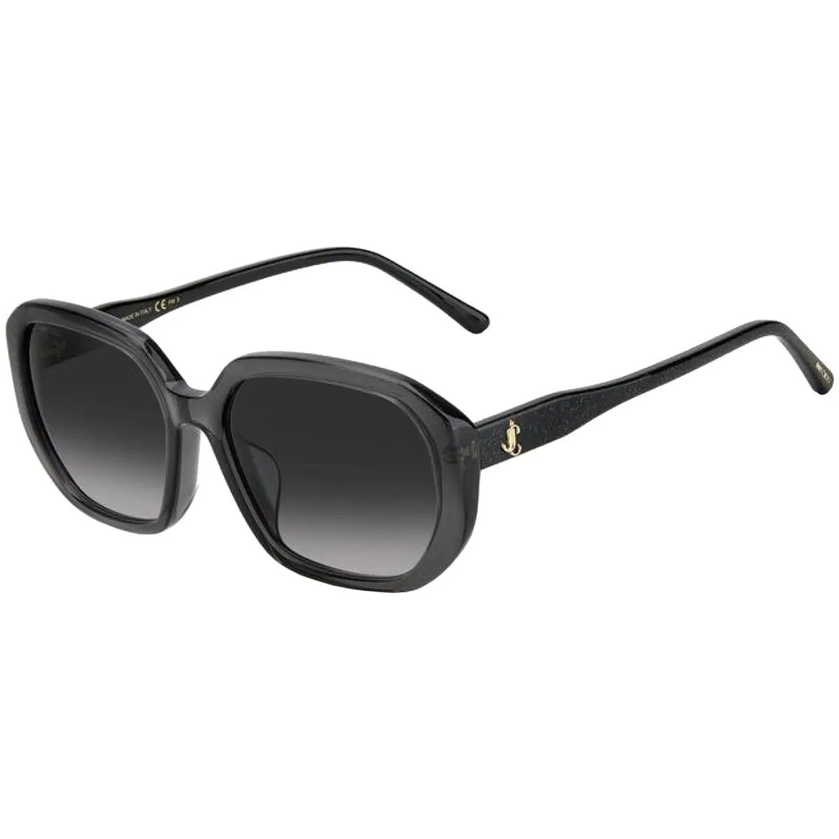 Jimmy Choo Karly Women`s Mod Square Sunglasses w/ Gradient Lens - Italy