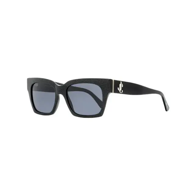 Jd/s Sunglasses Black Glitter 52-18-145 W/case Italy by Jimmy Choo
