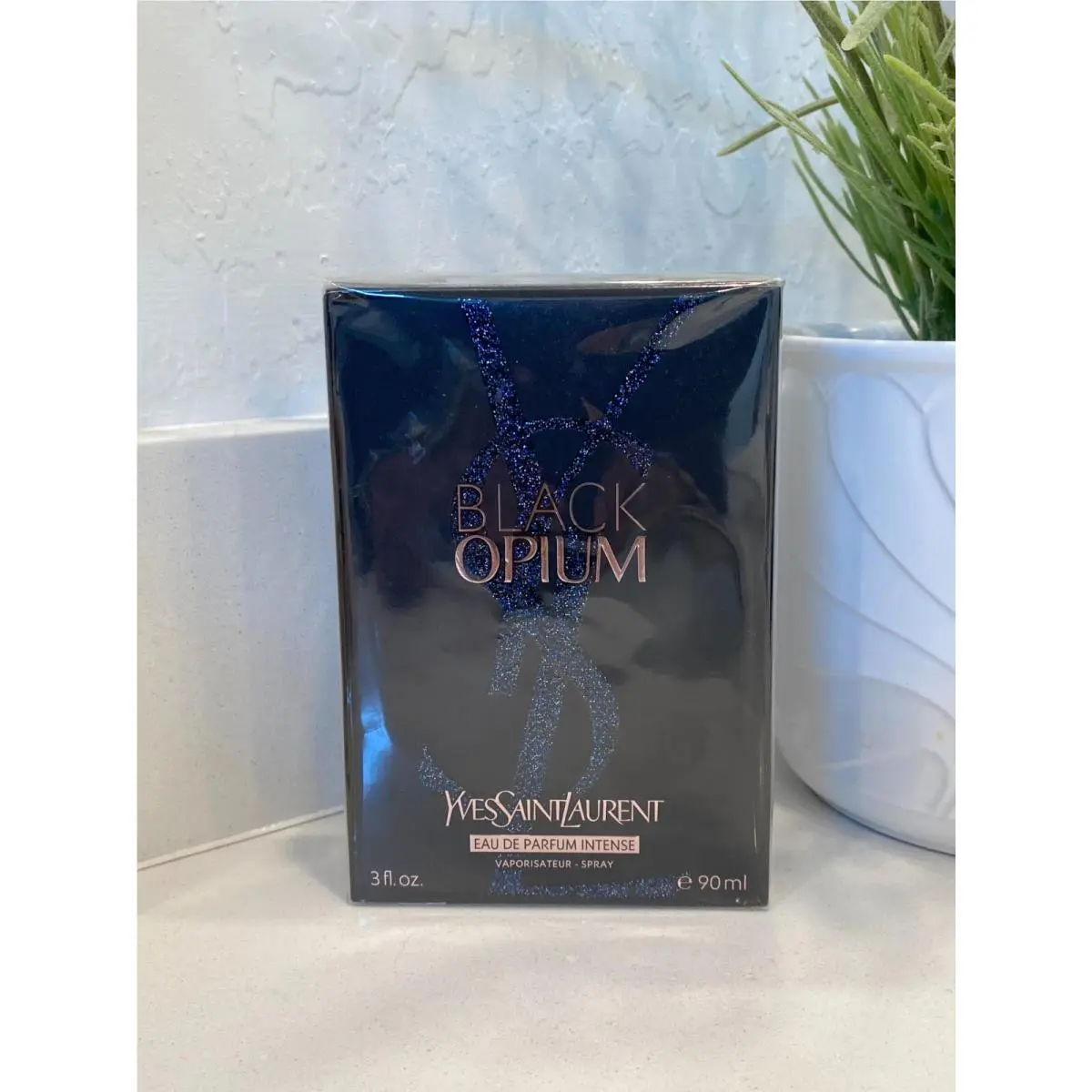 Ysl Black Opium Eau De Parfum Intense Spray 3 oz/90 ml by Yves Saint Laurent