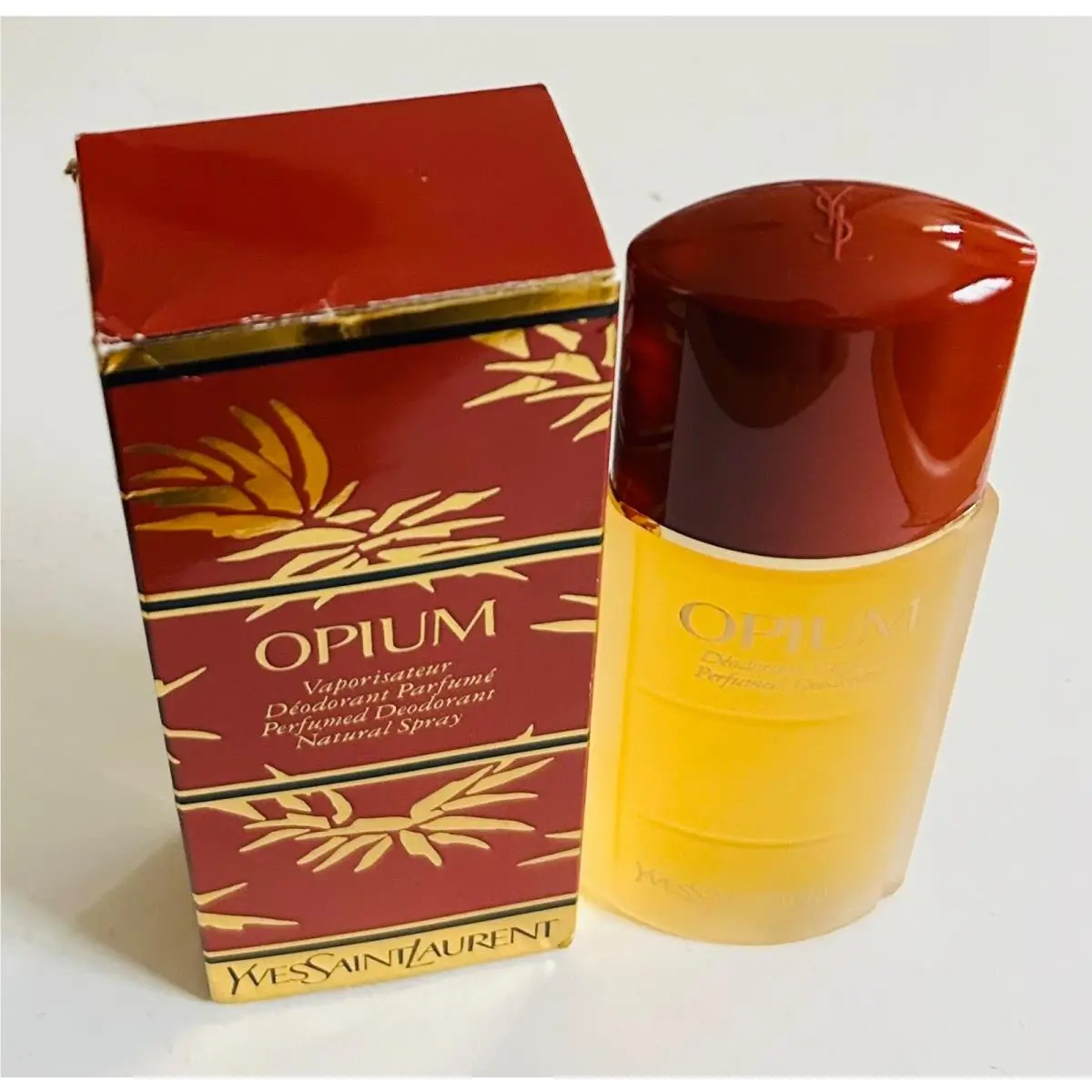 Vintage Ysl Opium Perfumed Deodorant Spray 3.3 fl oz/100ml by Yves Saint Laurent