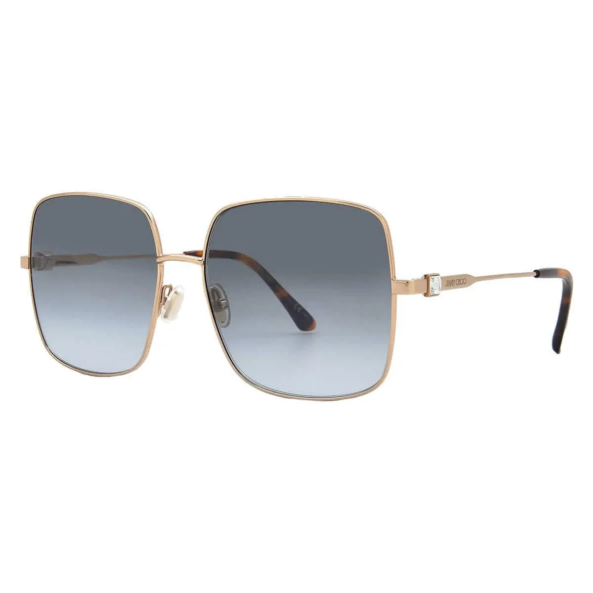 Jimmy Choo Blue Shaded Square Ladies Sunglasses Lili/s 0000/GB 58 Lili/s 0000/GB