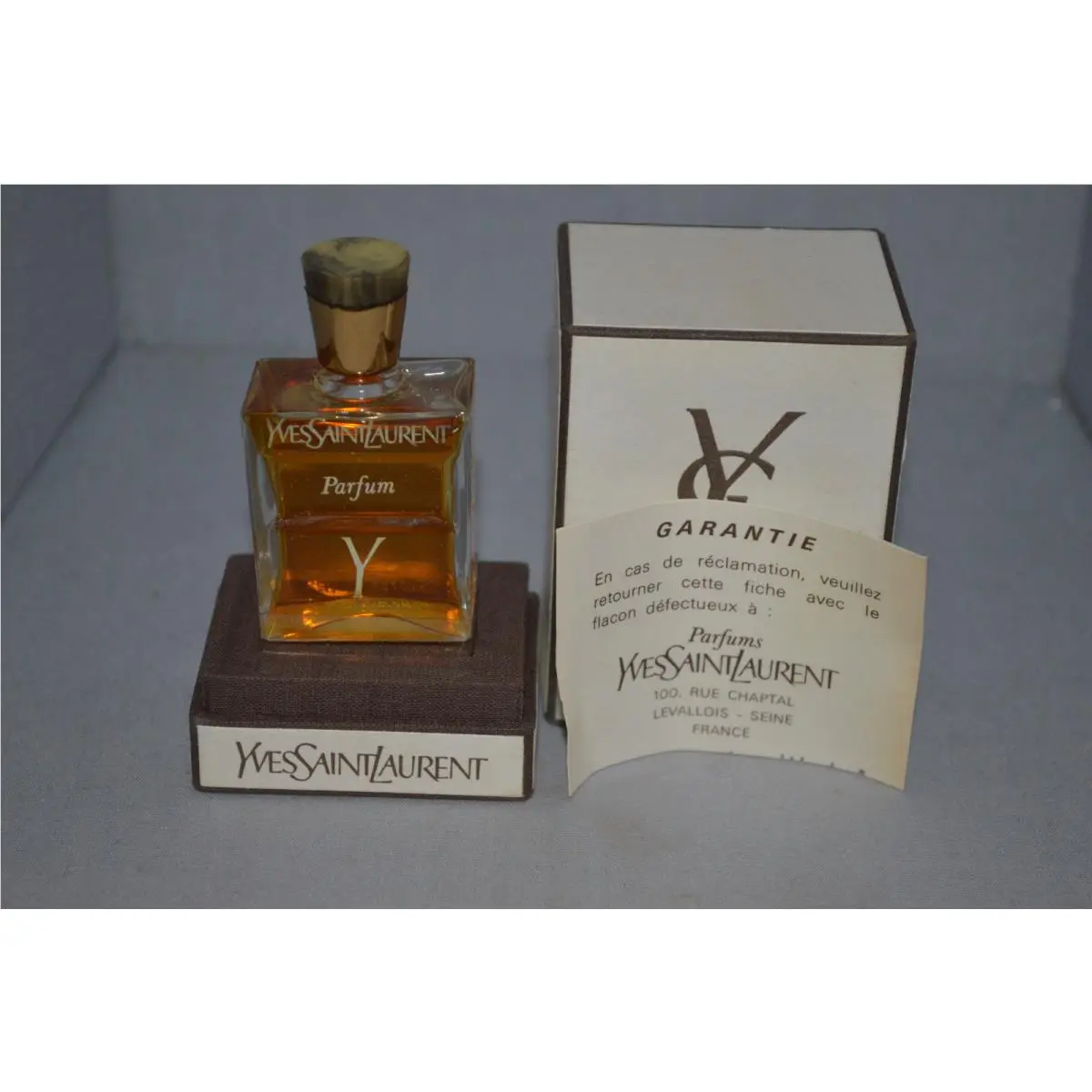Yves Saint Luarent Y Vintage Parfum 1/2 oz Boxed by Yves Saint Laurent