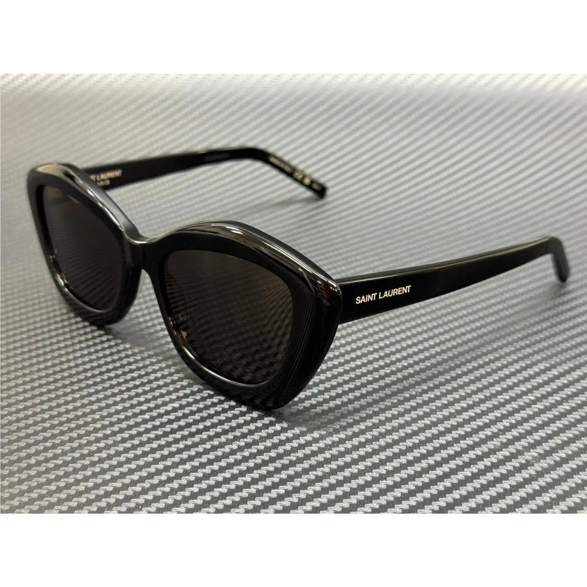 Saint Laurent SL 68 001 Black Square Women`s 54 mm Sunglasses by Yves Saint Laurent