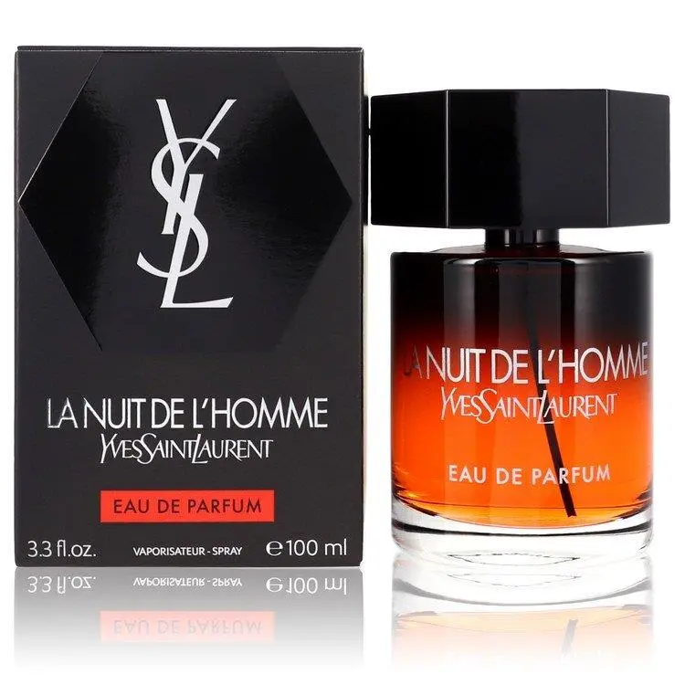 La Nuit De L`homme By  Eau De Parfum Spray 3.3oz/100ml For Men by Yves Saint Laurent