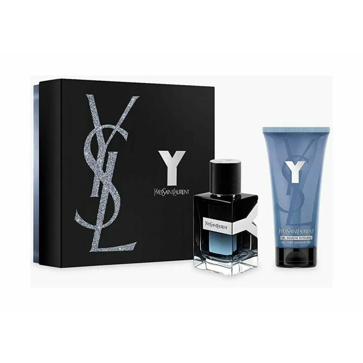 Yves Saint Laurent Y Travel Selection 2 Pc Gift Set 3.4 Edt Spr + 1.7 All Over