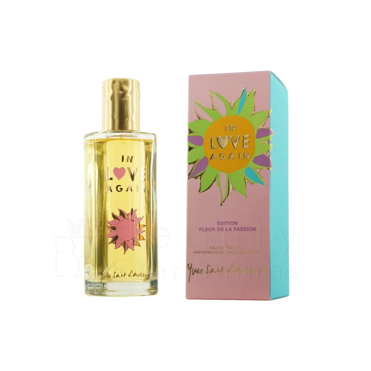 In Love Again Edition Fleur De La Passion by Yves Saint Lauren 3.3oz Edt Spray