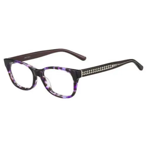 193 Eyeglasses Violet Havana Brown 52-16-140 JC193 0F7X J by Jimmy Choo