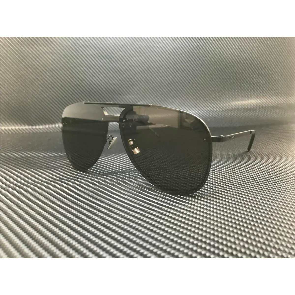 Saint Laurent Classic 11 Mask 002 Black Pilot 99 mm Men`s Sunglasses by Yves Saint Laurent