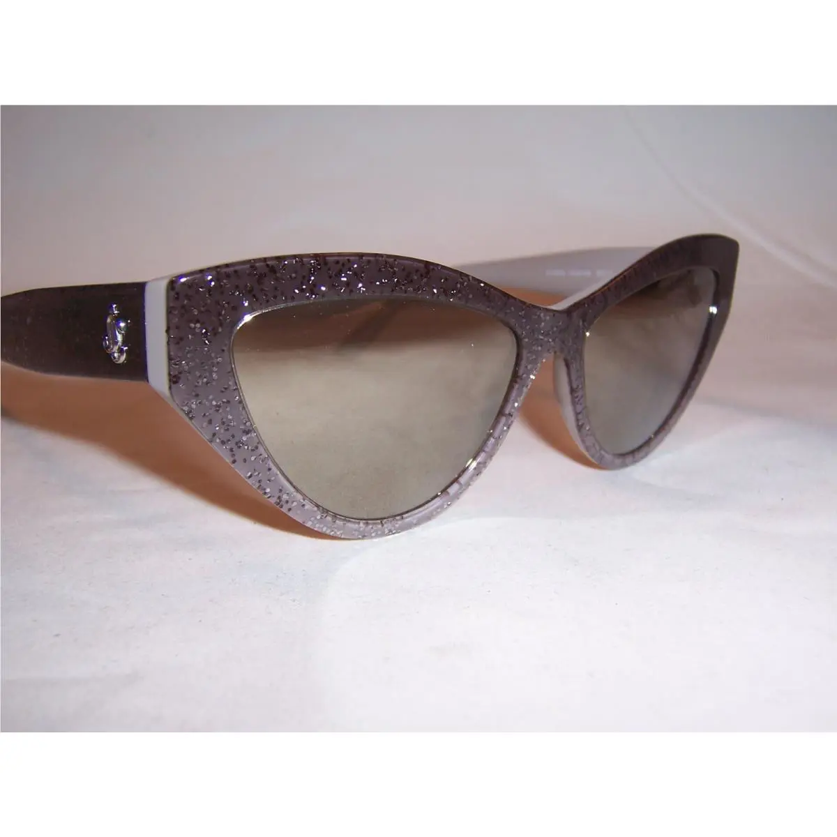 Jimmy Choo Sunglasses JC 5004 50465A Sand Glitter/brown Gold 55mm