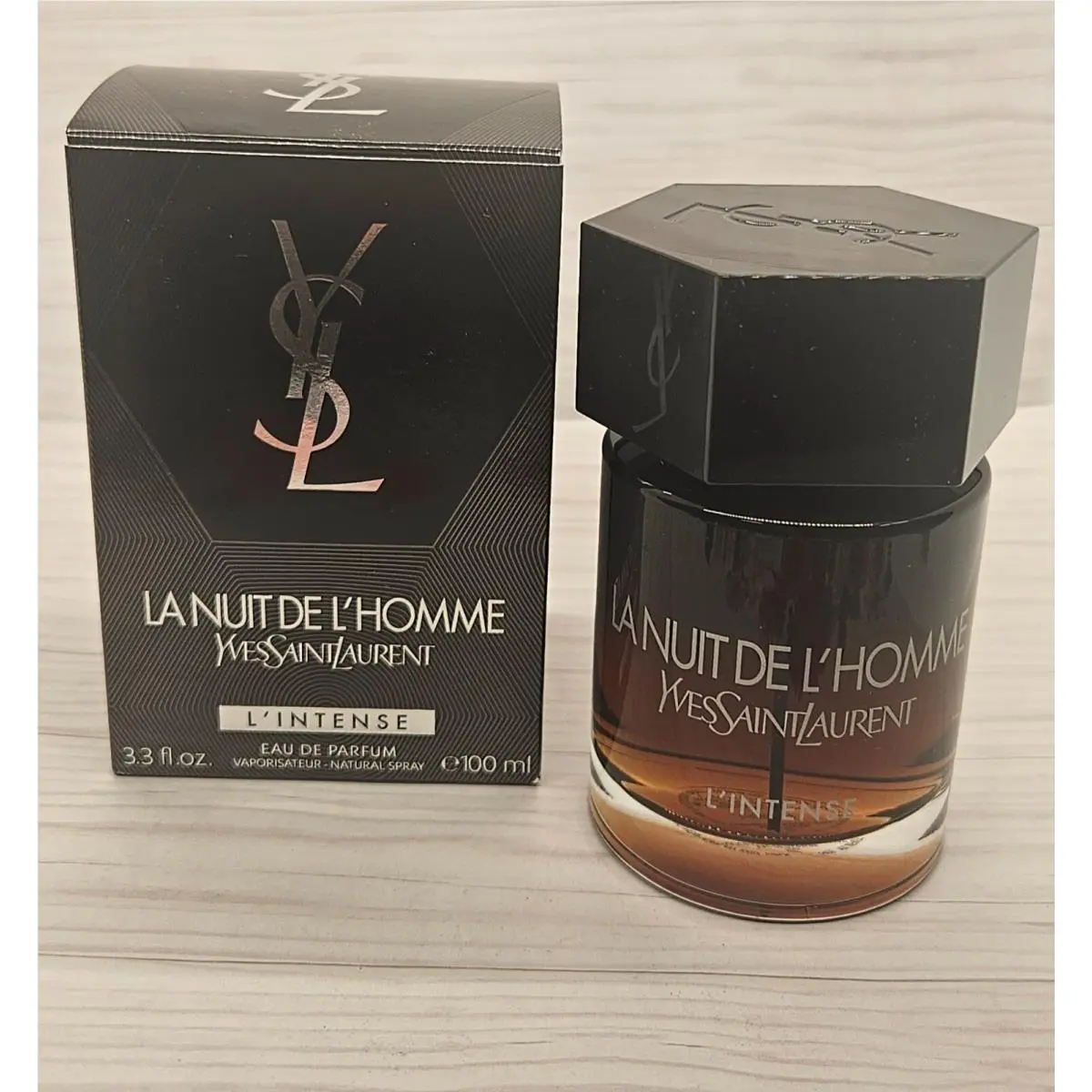 La Nuit de L`homme L`intense  3.3 oz Edp Formula 2016 by Yves Saint Laurent