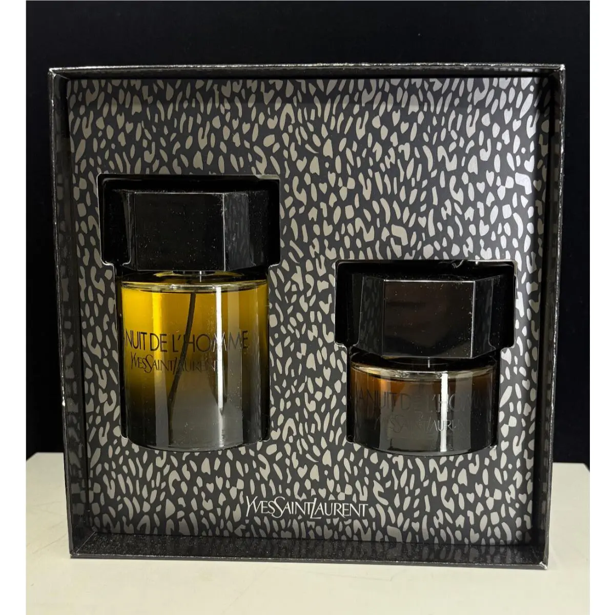 La Nuit De L`homme Duo Gift Set 3.3oz + 1.3oz by Yves Saint Laurent