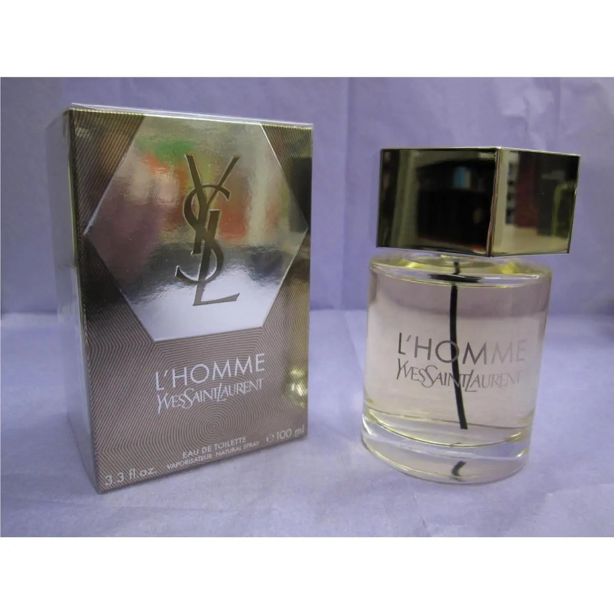 2015 L`homme  3.3 oz / 100 ML Edt Spray Batch 38MD00 by Yves Saint Laurent