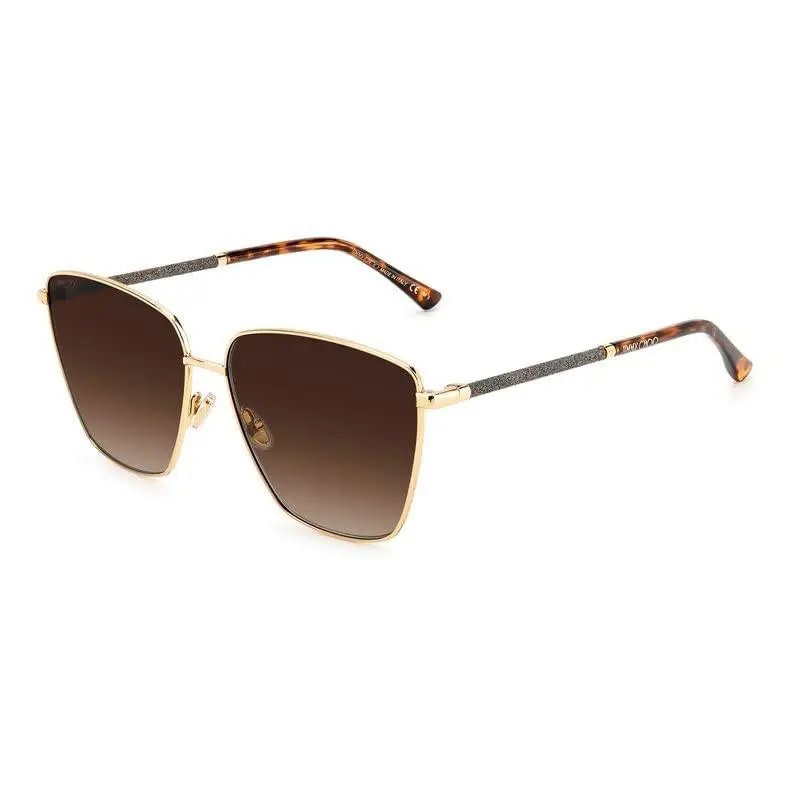 Jimmy Choo Sunglasses Lavi/s 006J HA 60mm Gold Havana / Brown Gradient Lens - Frame: Gold Havana, Lens: Brown Gradient