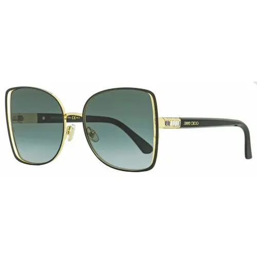 Jimmy Choo Butterfly Frieda Sunglasses 2M29O Black Gold 57mm