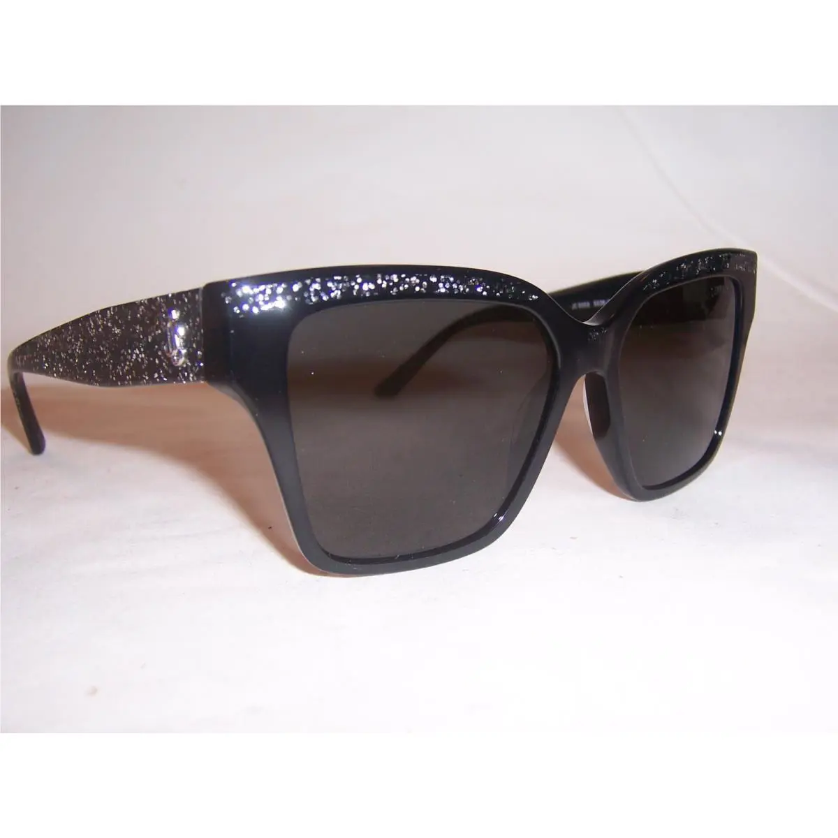 Jimmy Choo Sunglasses JC 5003 503687 Black Glitter/gray 55MM 5003