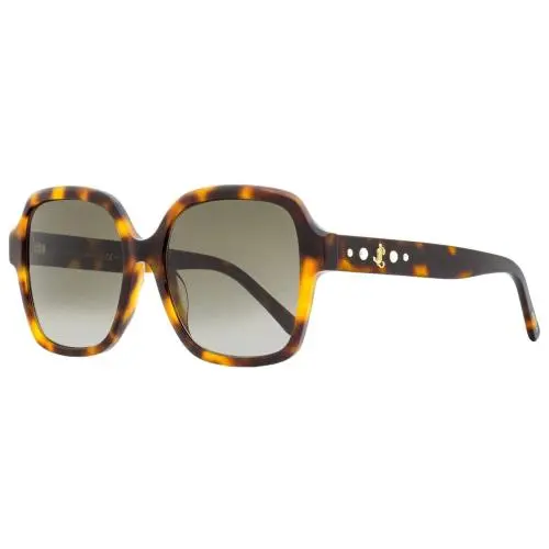 Jimmy Choo Square Rella /G Sunglasses 086HA Havana 55mm