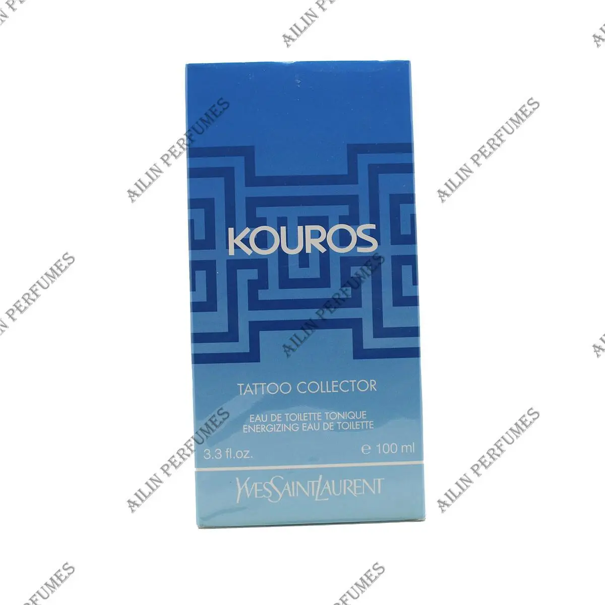 Kouros Tattoo Collector by Yves Saint Laurent 3.4 oz Edt Spray For Men Vintage