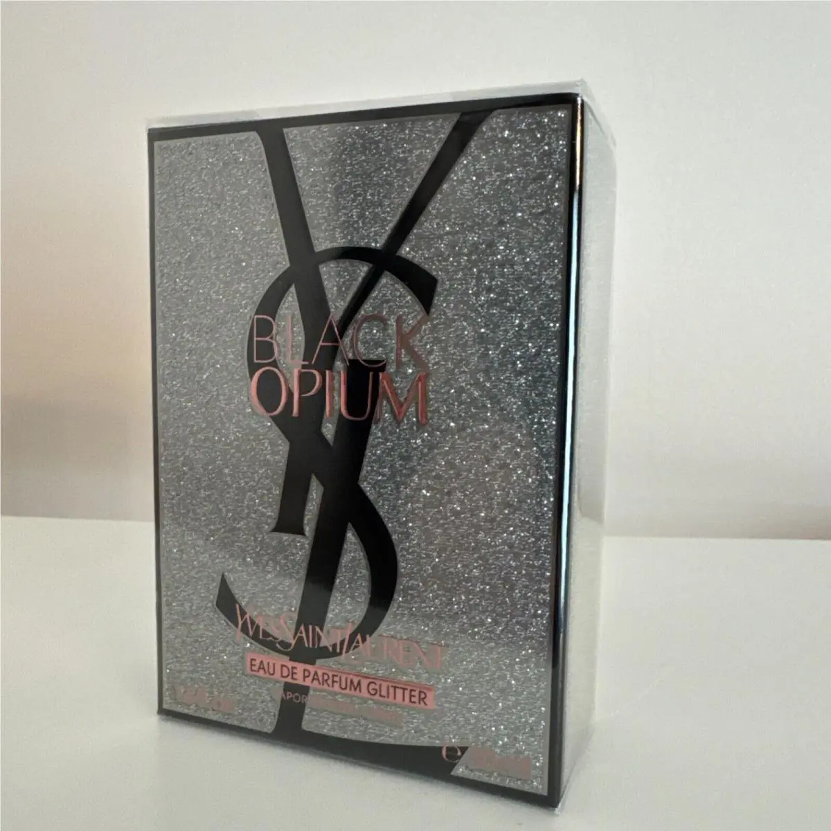 2025  Black Opium Eau de Parfum Glitter 1.6oz/50ml by Yves Saint Laurent
