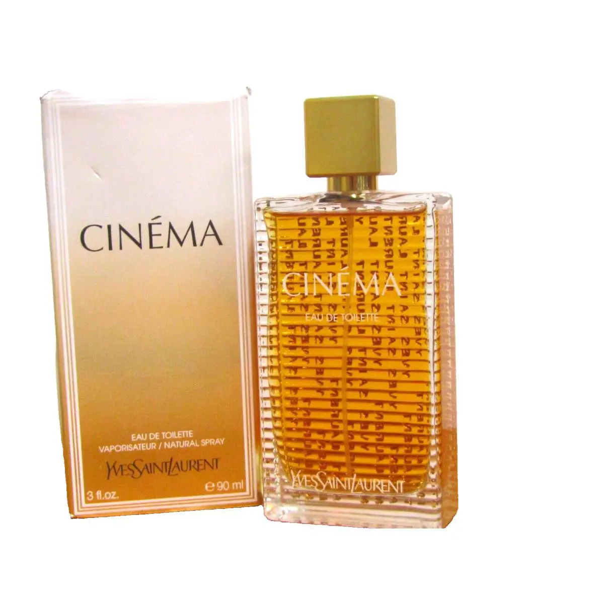 Yves Saint Laurent Cinema By Ysl Perfume Women 3 oz / 90 ml Eau de Toilette Spray Rare