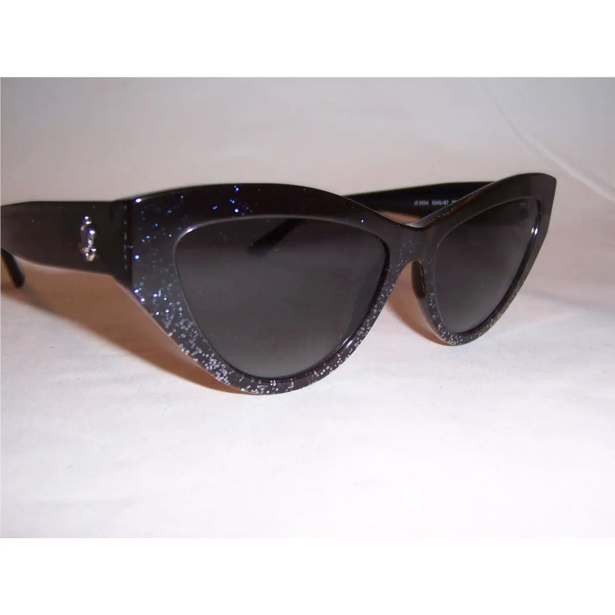 Jimmy Choo Sunglasses JC 5004 504587 Black Glitter/grey 55mm