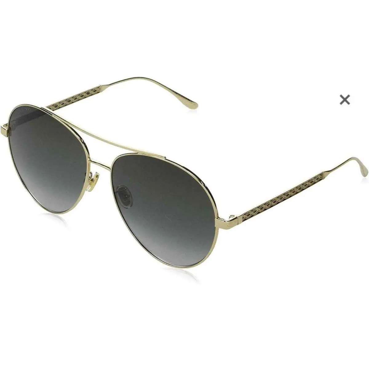 Jimmy Choo JC-NORIA-F-S-0J5G-9O-61 Sunglasses Size 62mm 130mm 12mm Black Brown
