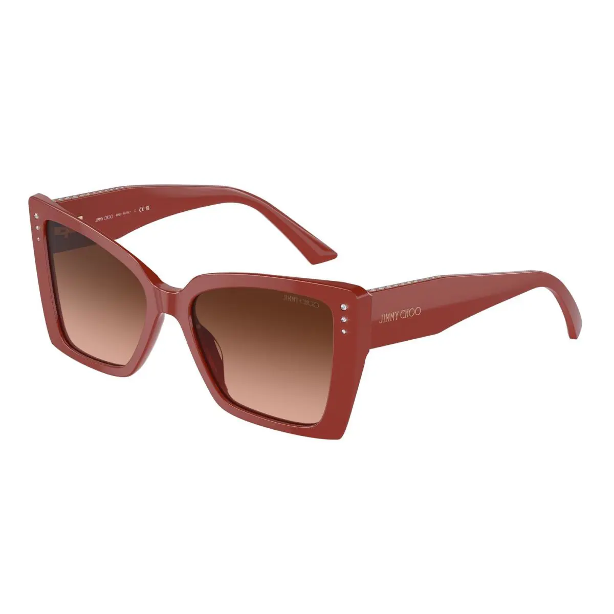Jimmy Choo 5001B Sunglasses 50135M Red