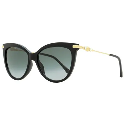 Cat Eye Tinsley /G Sunglasses 8079O Black/gold 56mm by Jimmy Choo