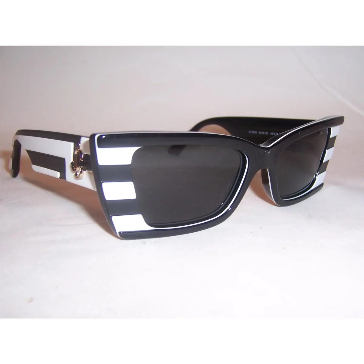 Jimmy Choo Sunglasses JC 5009 502987 Black White/gray 53MM 5009