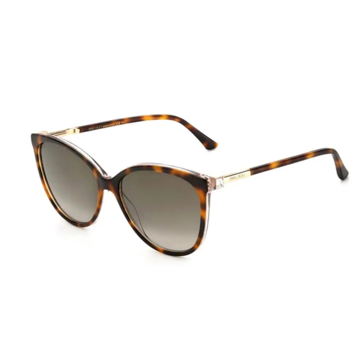 Jimmy Choo Lissa/s 0T4HA Havana Brown Gradient Sunglasses Italy