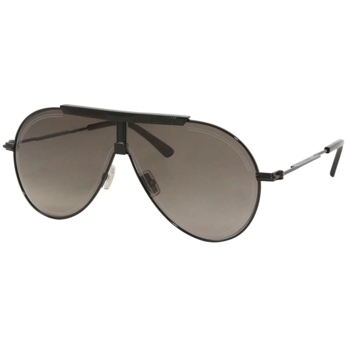 Jimmy Choo Eddy/s 807HA Sunglasses Women`s Black/grey Lenses Fashion Pilot 66mm