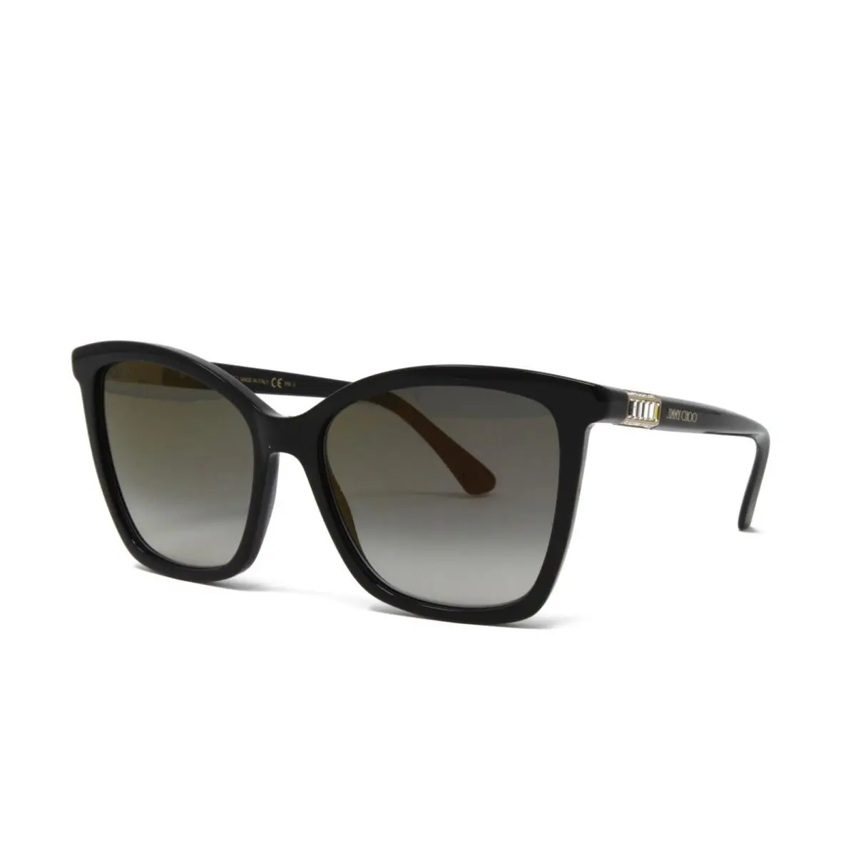 Jimmy Choo Women`s Sunglasses Ali/s 807 Black 56mm Gray Gradient Lens