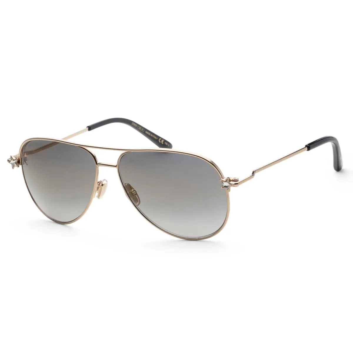 Jimmy Choo Women`s SANSAS-0J5G-FQ Sansa 58mm Gold Sunglasses