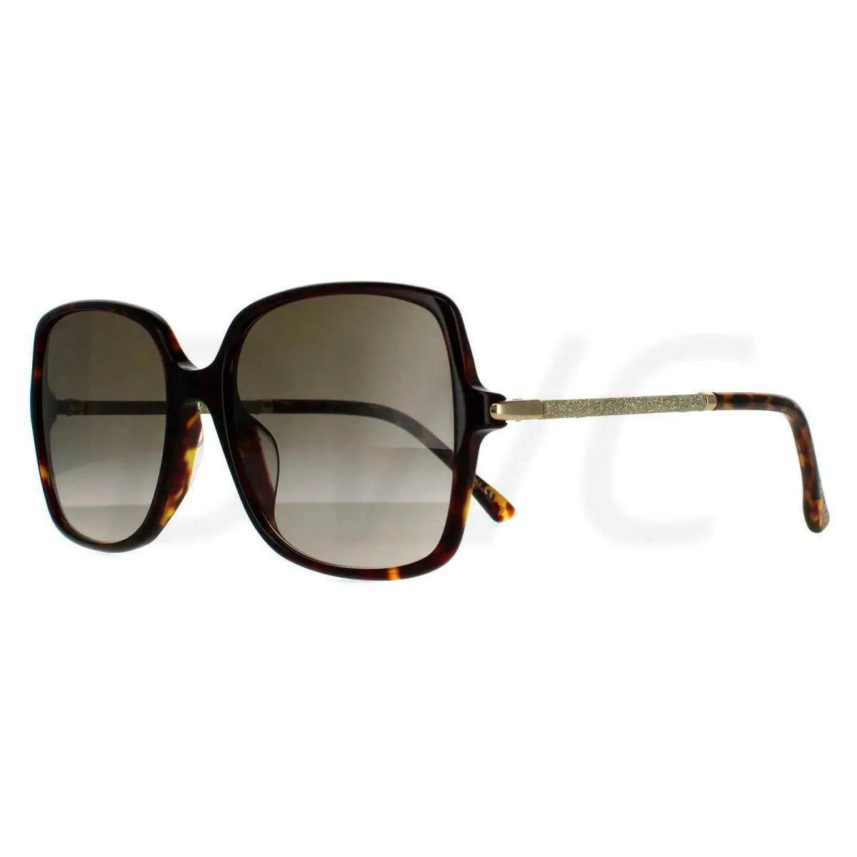 Jimmy Choo Eppie/g/s 086 HA Havana Brown Gradient Woman Sunglasses