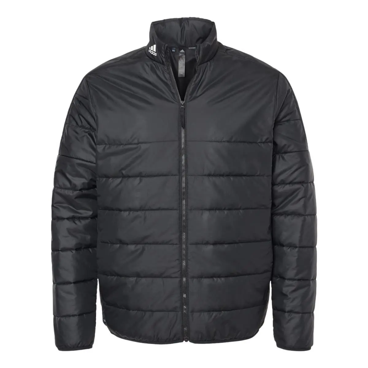 Adidas clothing - Adidas 3-stripes full-zip - Black, Navy, Main: Black / White 2
